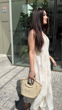 Long lace dress