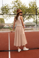 Long dress with pockets